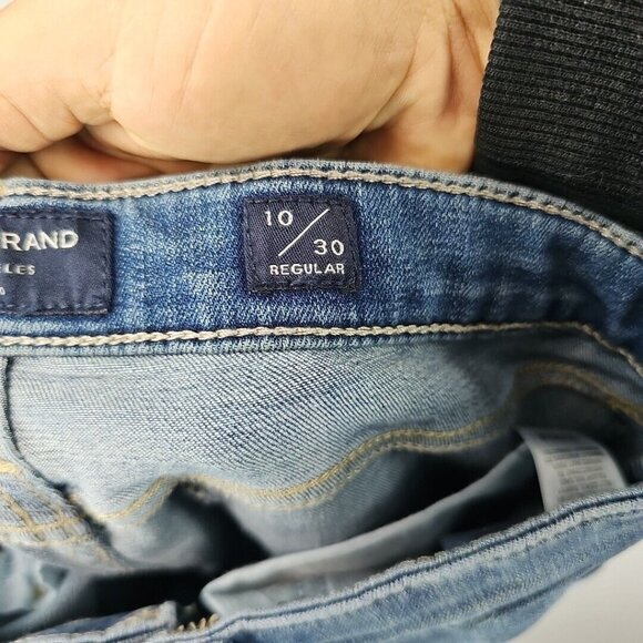 Lucky Brand Sweet Boot Jeans Womens 30 Blue Distressed Country Western Cowgirl - Picture 12 of 14